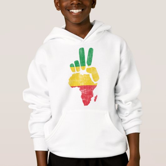 main de paix du Darfour Afrique (Devant)