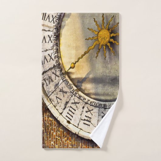 MAIN DE TEMPS Ensemble de serviettes de bain (Serviette à main)