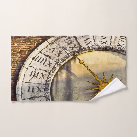 MAIN DE TEMPS Ensemble de serviettes de bain (Serviette à main)