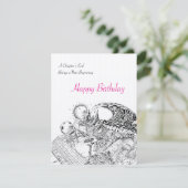 Main Drake Nouveaux Début Bonne carte d'anniversai (Debout devant)