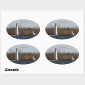 Main Duck Island Light autocollant (Feuille)