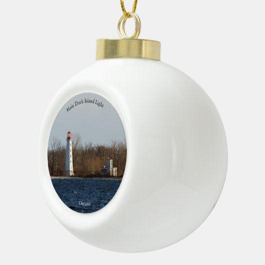 Main Duck Island Light ornament (Rechts)