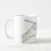 Main et brosse - tasse (Gauche)