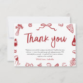 Main italienne rouge tiré c'est plus Carte de reme (Devant)