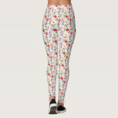 Main moderne dessinée - Leggings de tulipes (Dos)