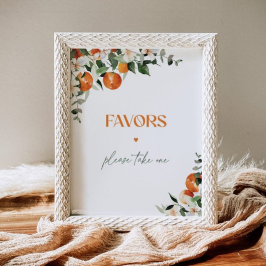 Main presser agrumes oranges Favoriser Poster