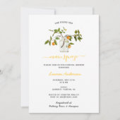 Main presser Lemon tree Bridal Douche invitation (Devant)