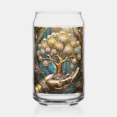 Main Robot D'Or Tenant Arbre De Vie D'Or (Verso)