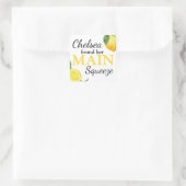 Main Squeeze Citroen Vrijgezellenfeest Sticker (Tas)