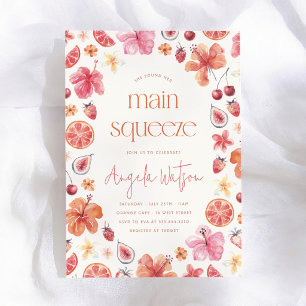 Main Squeeze Citrus Bruiloftsfeest Kaart