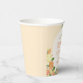 Main Squeeze Citrus Bruiloftsfeest Papieren Bekers (Rechts)