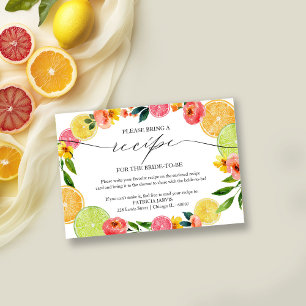 Main Squeeze Citrus Bruiloftsreceptie Recept Verzo Kaart