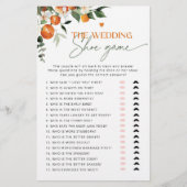 Main squeeze citrus De bruiloft schoen spel (Voorkant)