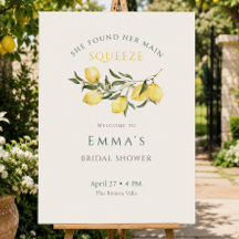 Main Squeeze Citrus Sage Bruiloft Feest Begroeting