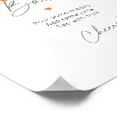 Main squeeze citrus sinaasappels Mimosa bar Poster (Hoek)