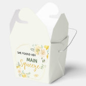 Main Squeeze Elegante Citroen Bloemachtige Bruids- Bedankdoosjes (Geopend)