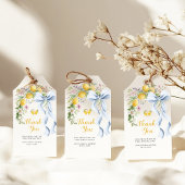 Main Squeeze Lemon Bruiloft Bedankt Cadeaulabel