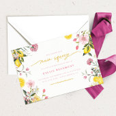 Main Squeeze Lemon Party Bruids Douche Uitnodiging