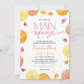 Main Squeeze nuptiale Invitation Mariage de citron (Devant)