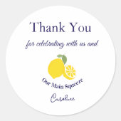 Main Squeeze Sticker Kids Birthday Party  (Voorkant)