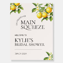 Main Squeeze Vrijgezellenfeest Welkomstbord
