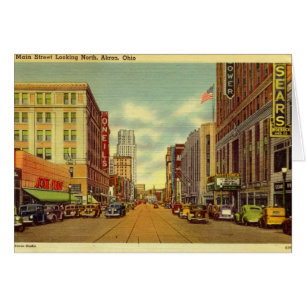 Main St., Akron, Vintage Ohio