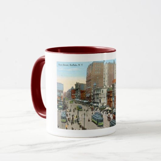 Main St., Buffalo 1913 Mok (Voorkant links)