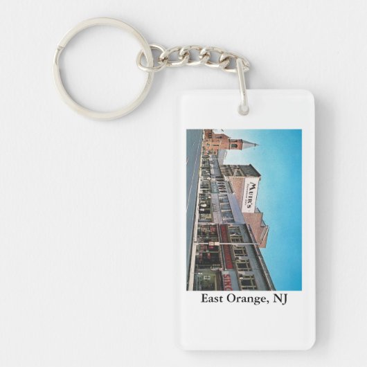 Main St., East Oranje NJ  Sleutelhanger (Voorkant)