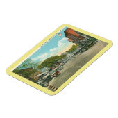 Main St., Greenfield, MA  Magneet (Linkerzijde)