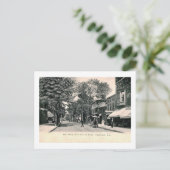 Main St., Hackensack NJ Vintage Briefkaart (Staand voorkant)