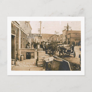 Main St., Nederland, Vintage van Colorado Briefkaart