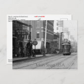 Main St., noord vanaf 6th, Little Rock Briefkaart (Voorkant / Achterkant)