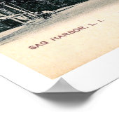 Main St, Sag Harbour, Long Island NY Poster (Coin)