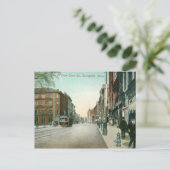 Main St., Springfield, MA  Briefkaart (Staand voorkant)