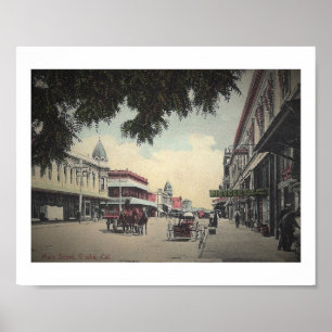 Main St., Visalia, California  Poster