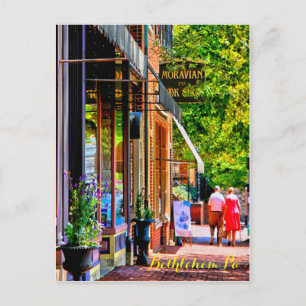 Main Street Bethlehem PA. 21 Briefkaart