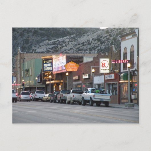 Main Street Briefkaart (Voorkant)