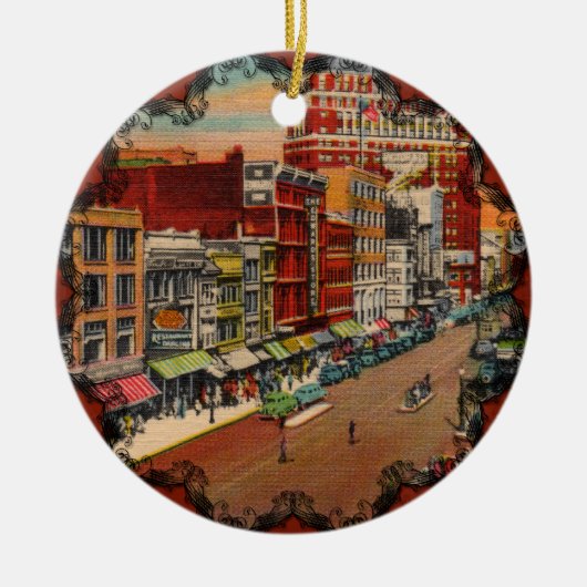 Main Street - Buffalo, NY Ornament (Voorkant)