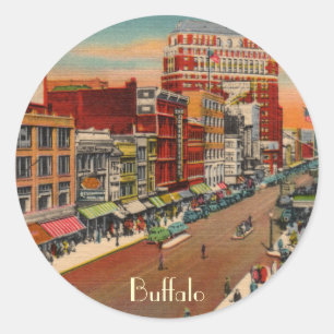Main Street - Buffalo, NY Stickers