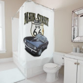 Main Street Douchegordijn (In situ)