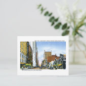 Main Street, Houston, Texas Briefkaart (Staand voorkant)