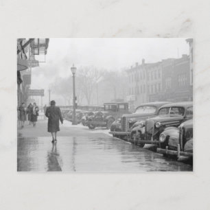 Main Street Iowa City, Iowa Briefkaart