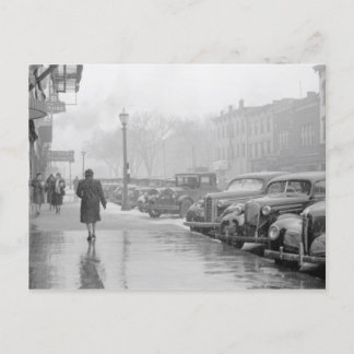 Main Street Iowa City, Iowa Briefkaart