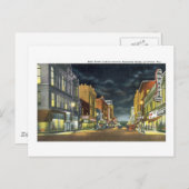 Main Street, La Crosse, Wisconsin Briefkaart (Voorkant / Achterkant)