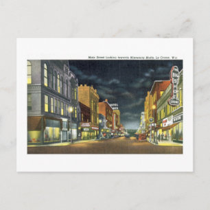 Main Street, La Crosse, Wisconsin Briefkaart