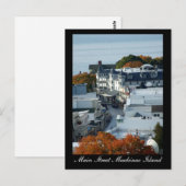 Main Street Mackinac Island - Briefkaart (Voorkant / Achterkant)