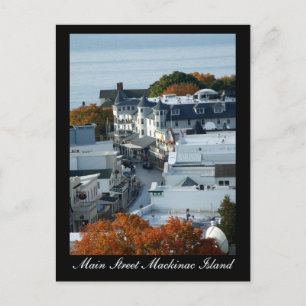 Main Street Mackinac Island - Carte postale
