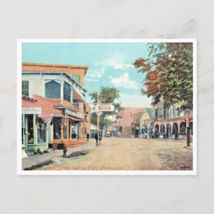 Main Street, Manasquan NJ,  Style 1910 Briefkaart