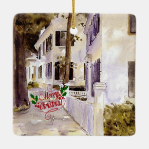 Main Street, Nantucket Keramisch Ornament