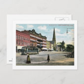 Main Street, Northampton, Massachusetts  Briefkaart (Voorkant / Achterkant)